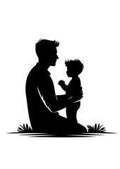 fathers day vector