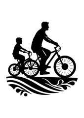 Obraz premium fathers day vector