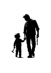 fathers day vector
