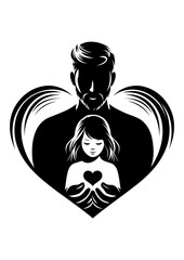fathers day vector