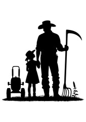Obraz premium fathers day vector