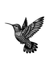 hummingbird vector