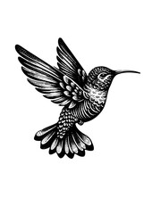 hummingbird vector