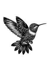 hummingbird vector