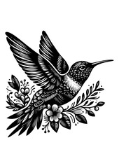 hummingbird vector