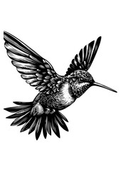 hummingbird vector
