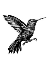 hummingbird vector