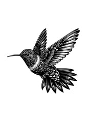 hummingbird vector