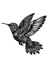 hummingbird vector