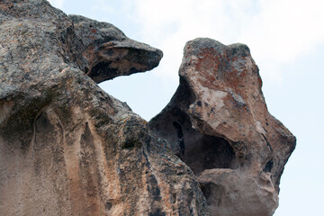 rock in the mountains