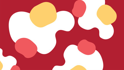 red background with abstract pattern. Creative Abstract Seamless Background. A Vibrant and Dynamic Background Design