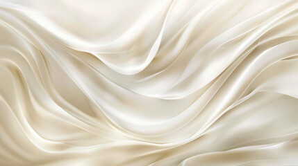 Cream White Background with Swirling Waves