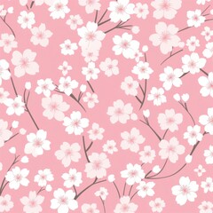 Sakura pattern backgrounds blossom flower.