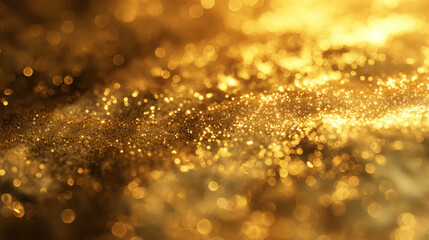 Shimmery gold background