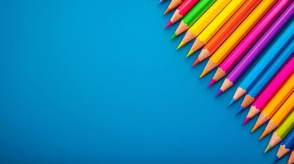 A Colorful Background of a teacher's day Poster  with the Text space