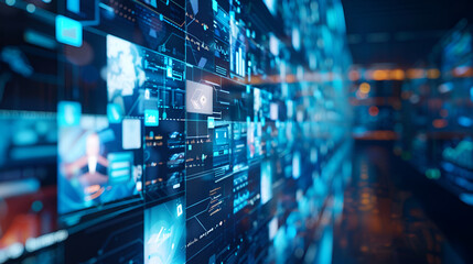 Digital Technology Network Data and Communication Concept Abstract Background,Abstract technology background Hi-tech communication concept innovation background,Big data Connection and Data Analysis
