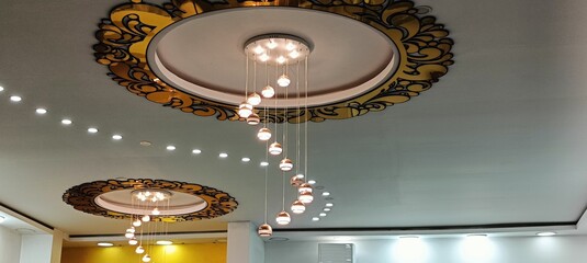 chandelier in the interior