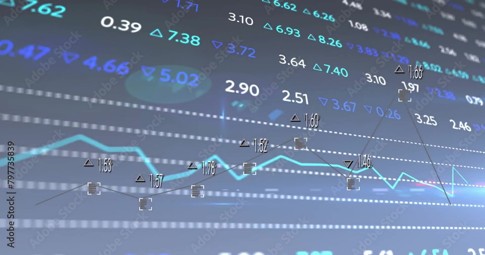 Poster image of financial data processing over grid