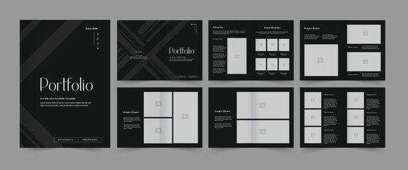 Fototapeta premium Architecture Portfolio Real Estate Portfolio Interior Portfolio Design