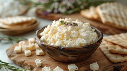 Kosher dairy product for celebration Jewish Holiday Shavuot