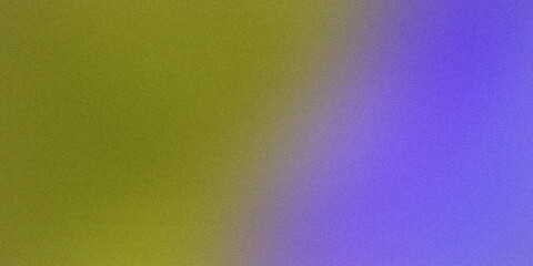 Vibrant grainy abstract ultrawide pixel modern tech multicolored dark olive purple neon yellow green lilac gradient exclusive background. Perfect for design, banners, wallpapers. Premium quality