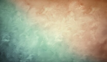 Abstract Gradients with Curved Line Art: Orange Pink Teal Hues on Grainy Texture Background