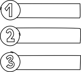 Fototapeta premium Hand drawn school infographic elements collection. Marker circles, pointing arrows, frames doodle vector elements illustrations.