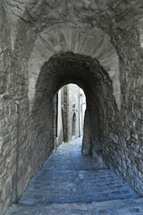Fototapeta na wymiar The Apulian village of Faeto, Italy.