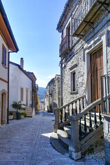 The Apulian village of Faeto, Italy.