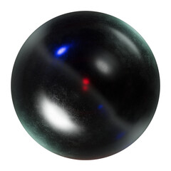 3d Glass Chrome Abstract Classic Geometric shape.