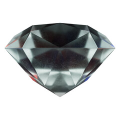 3d Glass Chrome Abstract Classic Geometric shape.