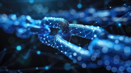 Blockchain network connections with encrypted data