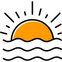 Sunset Icon