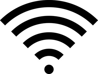 Wi-Fi Icon Vector. Wireless and wifi icon symbols and sign.