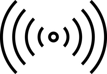 Wi-Fi Icon Vector. Wireless and wifi icon symbols and sign.