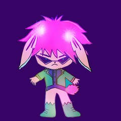 Animal rabbit boy