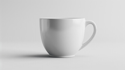 white coffee cup on white background - 797774226