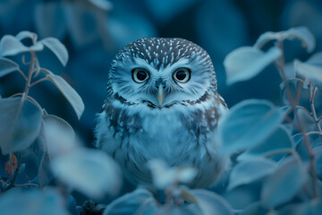 Portrait of a owl