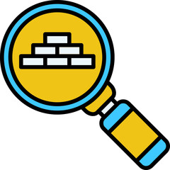 Fototapeta premium Magnifying Glass Icon