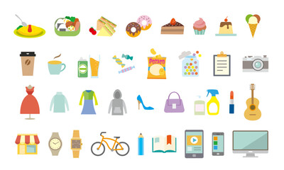 小物カラーシンボルいろいろ