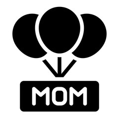 mother day decoration icon