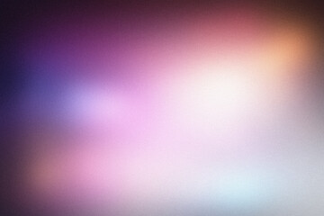 Obraz premium Abstract colorful gradient background, grain noise effect, blur color background for use, trendy vintage brochure banner social or product media design
