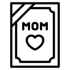 greeting card, mother's day icon