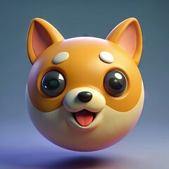 3D Animal Emoji. Generative AI