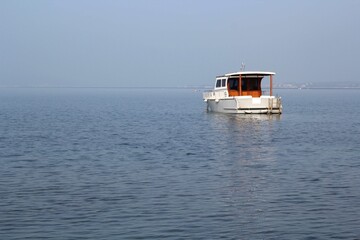 boat on the sea
