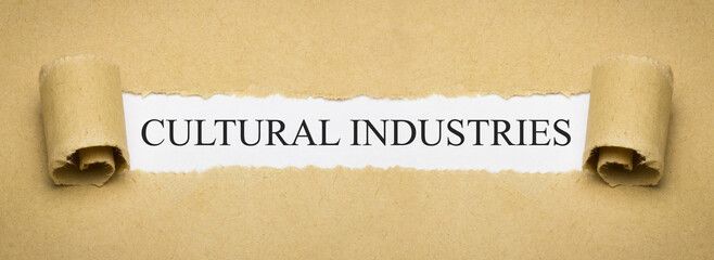 Cultural Industries