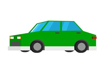 Samochód, prosta grafika