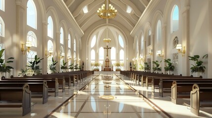 New Style Church interior 