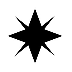 Obraz premium twinkling star icon