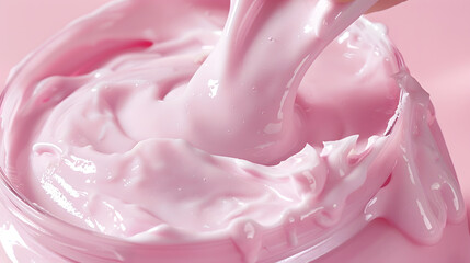 calamine lotion pink cream being applied to affected areas, showing its role in reducing irritation